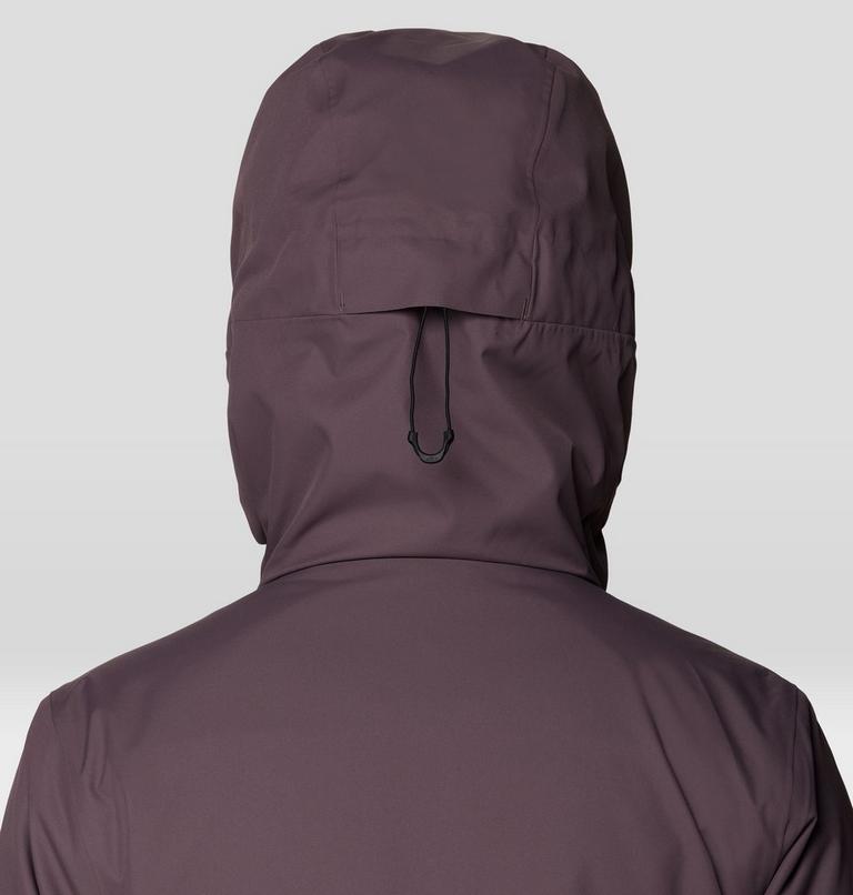 Women's Firefall Trifecta Jacket, Color: Violet Stone, Purple Sage, image 10