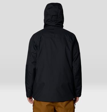 Men's Firefall Trifecta Jacket, Color: Black, image 2