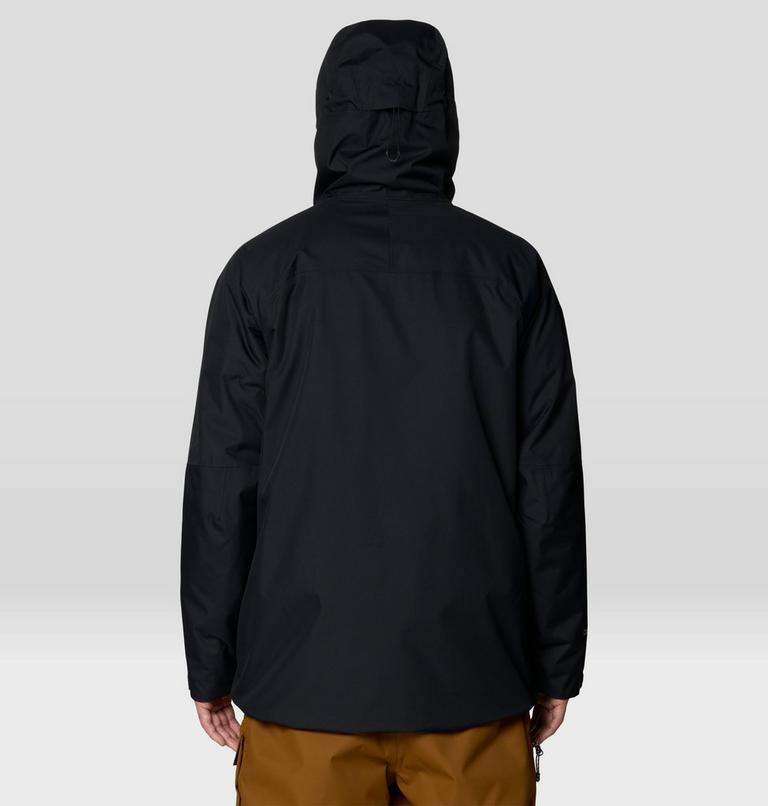 Men's Firefall Trifecta Jacket, Color: Black, image 2