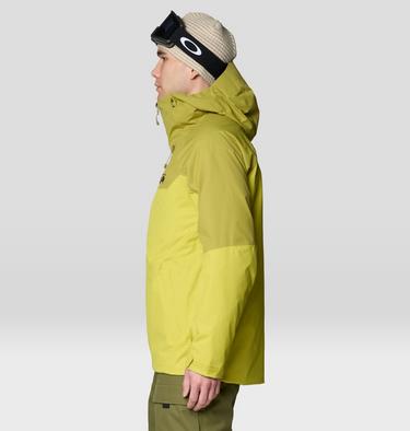 Men's Firefall Trifecta Jacket, Color: Bright Fatigue, Lucky Chard, image 7