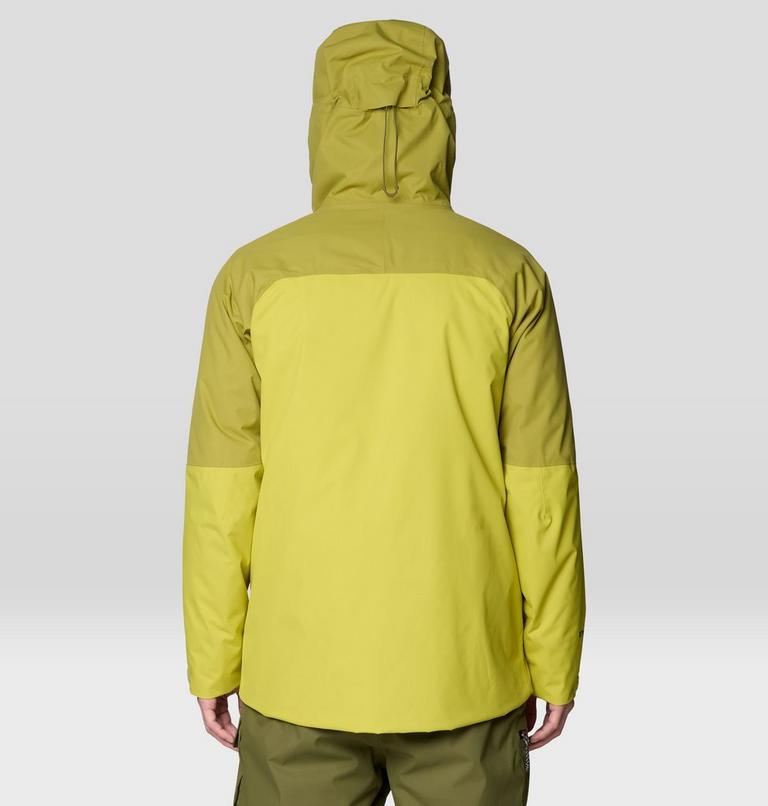 Men's Firefall Trifecta Jacket, Color: Bright Fatigue, Lucky Chard, image 2