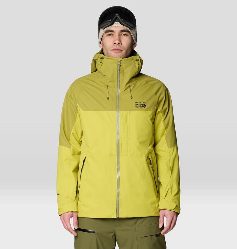 Men's Firefall Trifecta Jacket, Color: Bright Fatigue, Lucky Chard, image 1