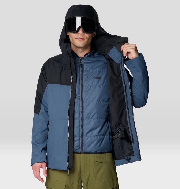 Men's Firefall Trifecta Jacket, Color: Astral Blue, image 14