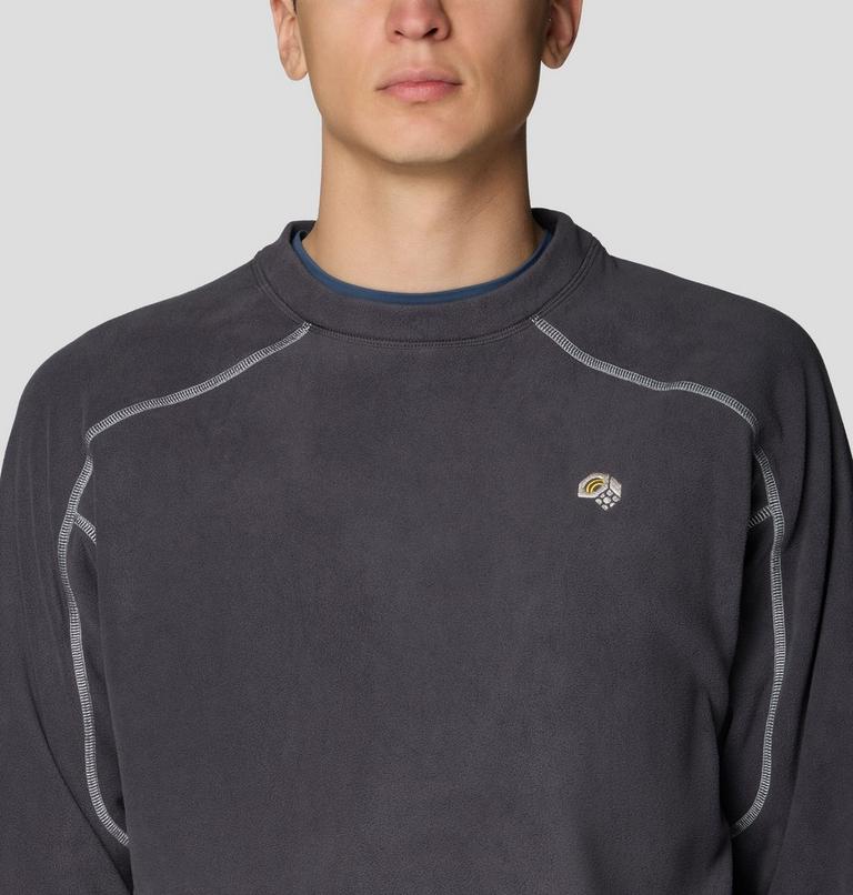 Men's Microchill Pullover Crew, Color: Shark, image 5