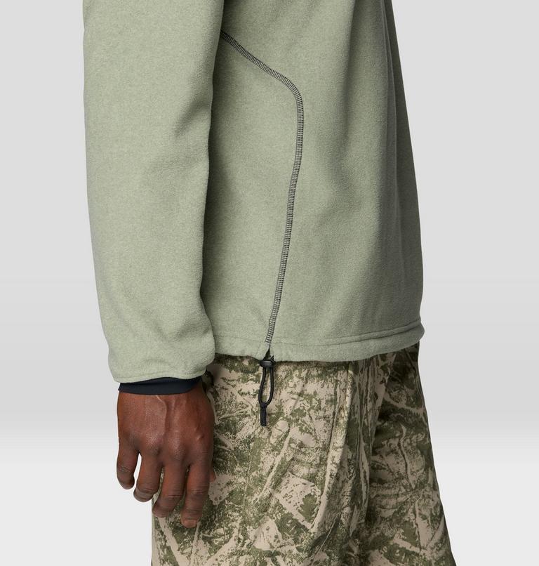 Men's Microchill Pullover Crew, Color: Silt Grey Heather, image 6