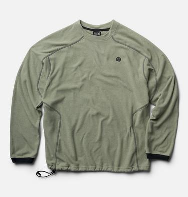 Men's Microchill Pullover Crew, Color: Silt Grey Heather, image 6