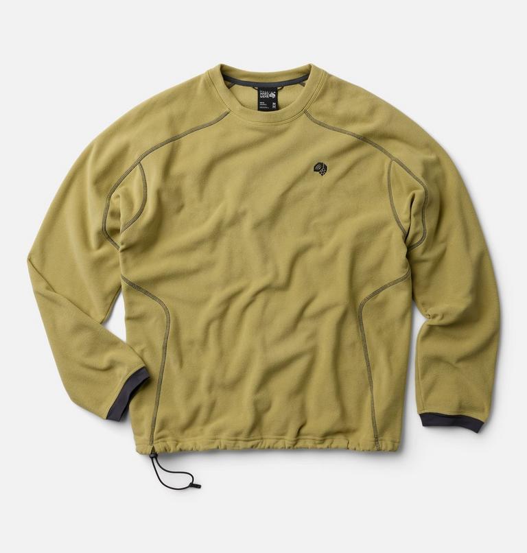Men's Microchill Pullover Crew, Color: Forest Moss, image 2