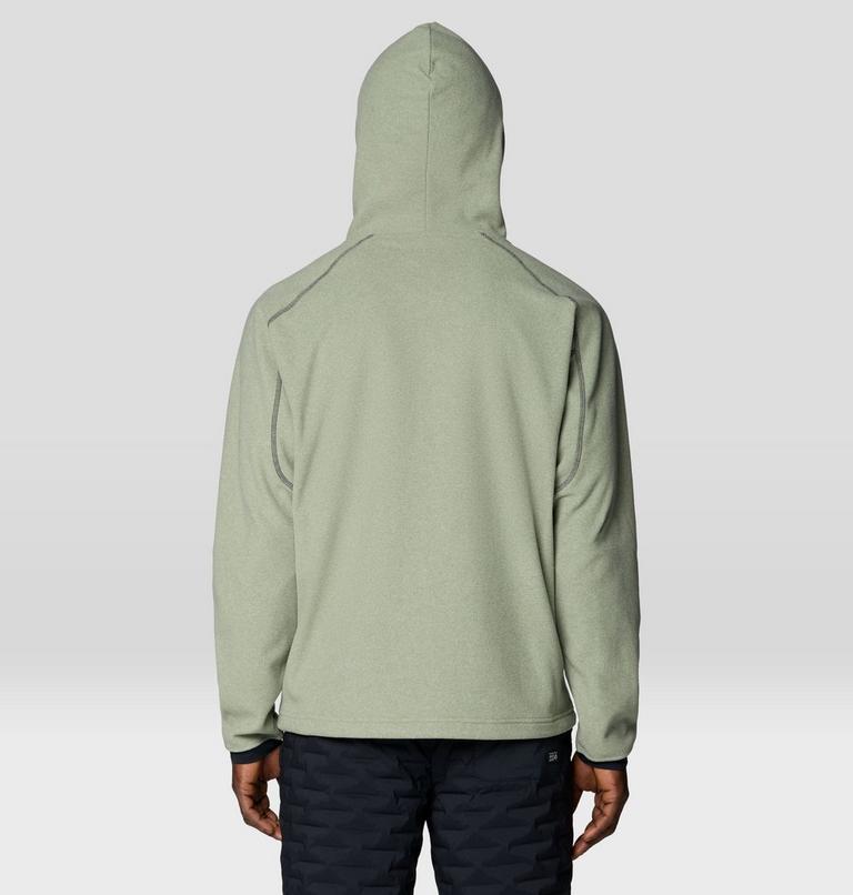 Men's Microchill Hoody, Color: Silt Grey Heather, image 3