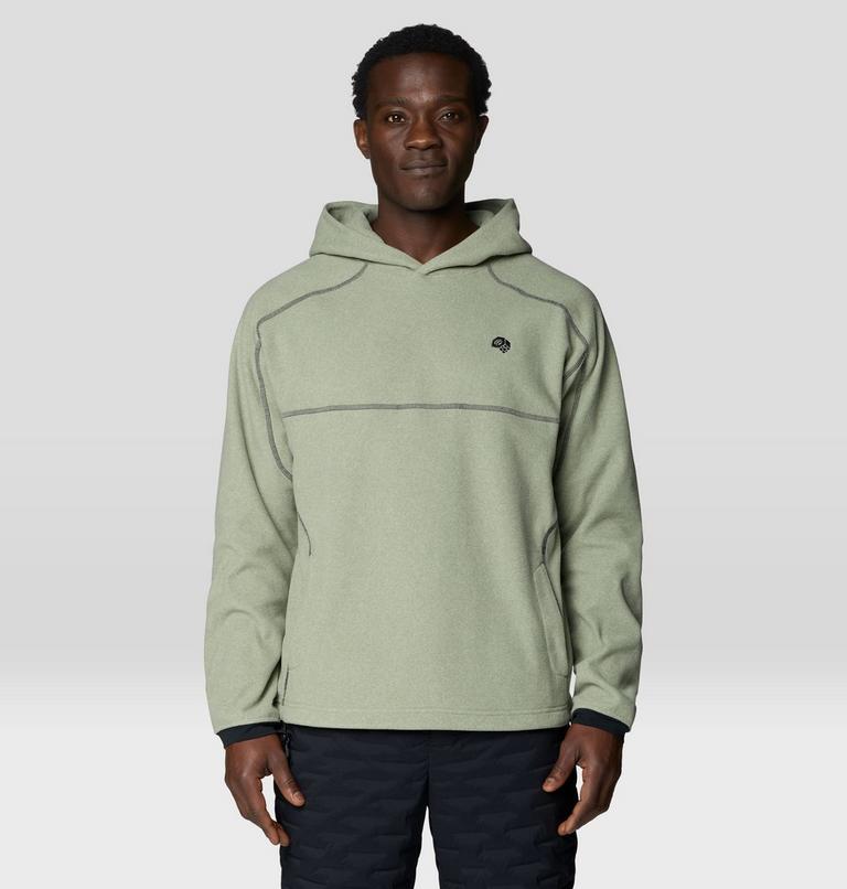 Men's Microchill Hoody, Color: Silt Grey Heather, image 1