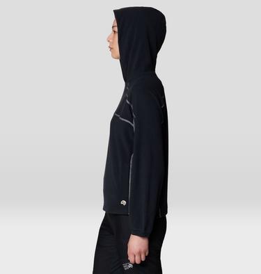 Women's Microchill Hoody, Color: Black, image 7