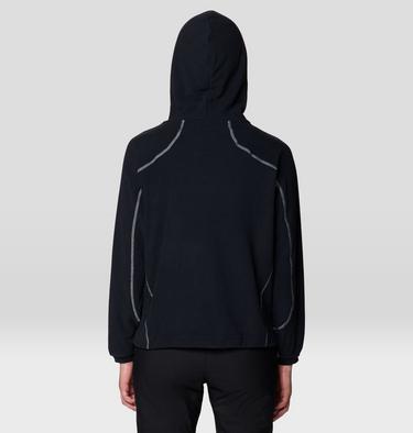 Women's Microchill Hoody, Color: Black, image 4