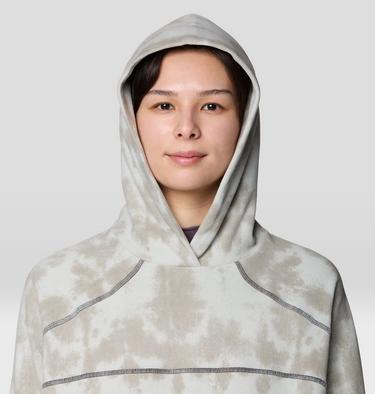 Women's Microchill Hoody, Color: Gamma Grey Shadowdye Print, image 12