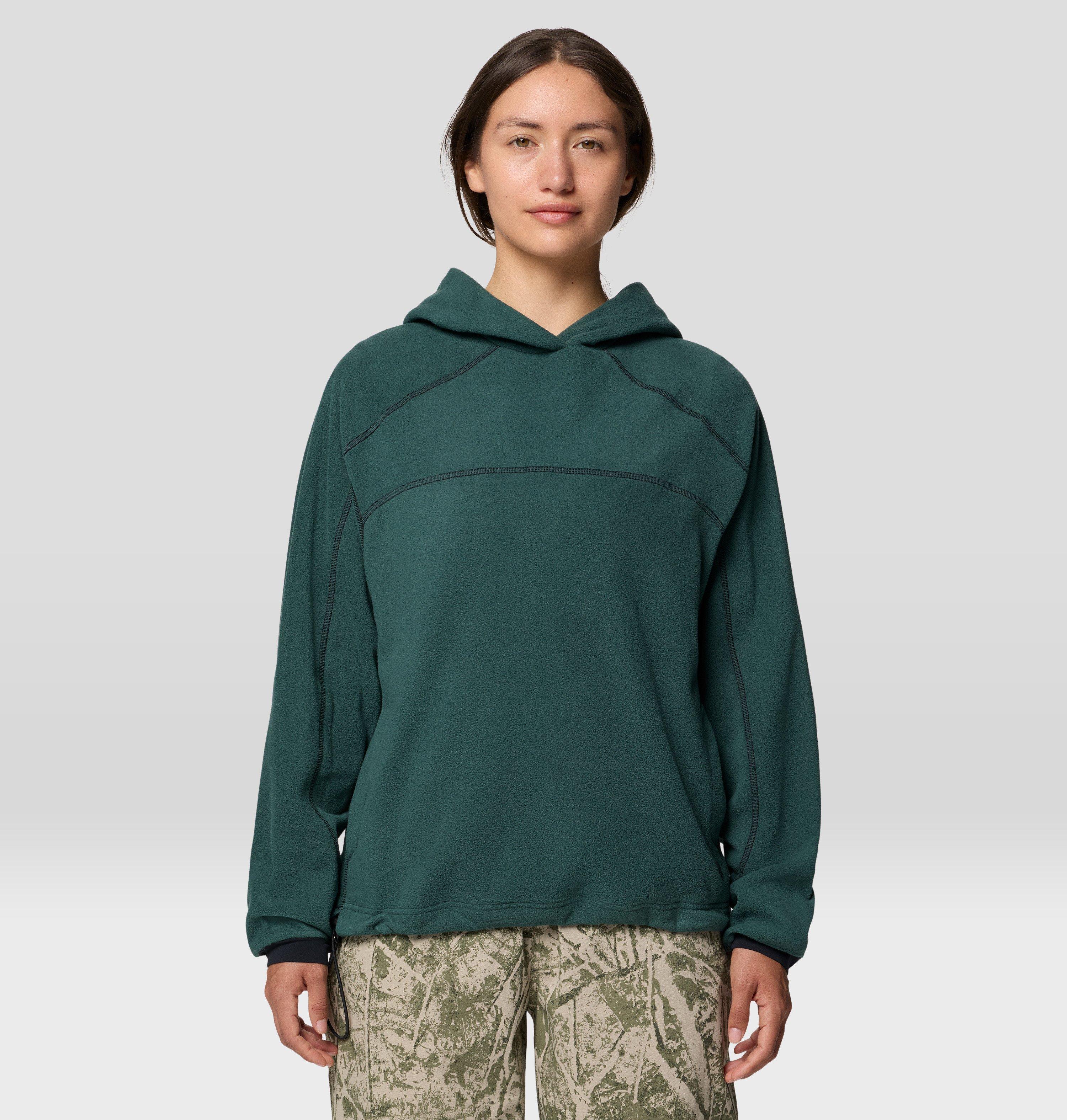Mountain Hardwear Women's Microchill Hoody - M - Green