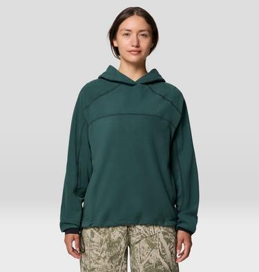 Women's Microchill Hoody, Color: Verve, image 3