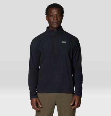 Men's Microchill Quarter Zip, Color: Black, image 8