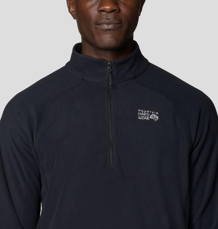 Men's Microchill Quarter Zip, Color: Black, image 5