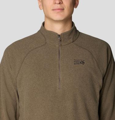 Men's Microchill Quarter Zip, Color: Tierra Heather, image 20