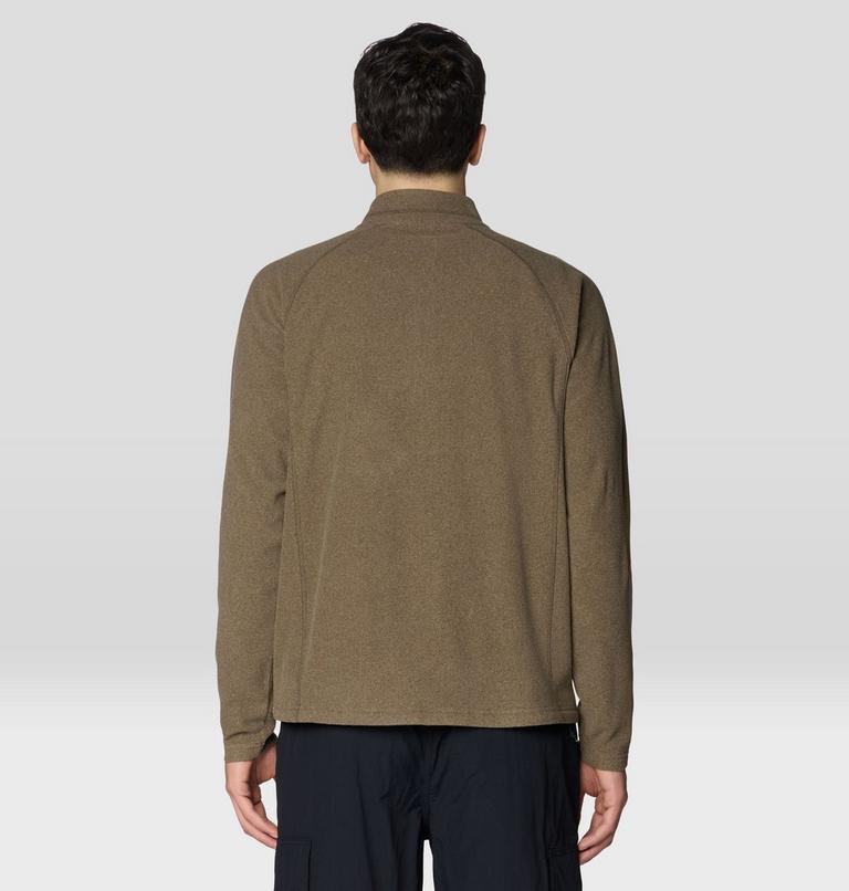 Men's Microchill Quarter Zip, Color: Tierra Heather, image 2