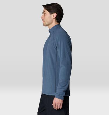 Men's Microchill Quarter Zip, Color: Astral Blue, image 11