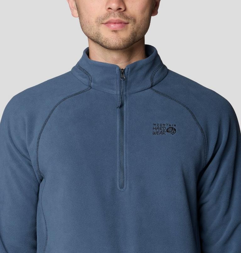 Men's Microchill Quarter Zip, Color: Astral Blue, image 4