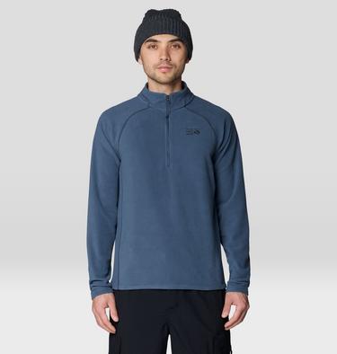 Men's Microchill Quarter Zip, Color: Astral Blue, image 9