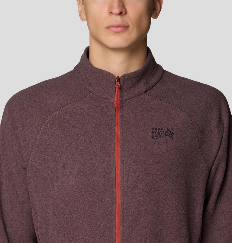 Men's Microchill Jacket, Color: Mars Red Heather, image 4