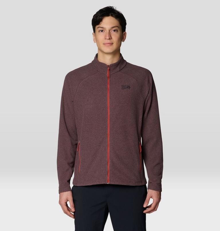 Men's Microchill Jacket, Color: Mars Red Heather, image 1
