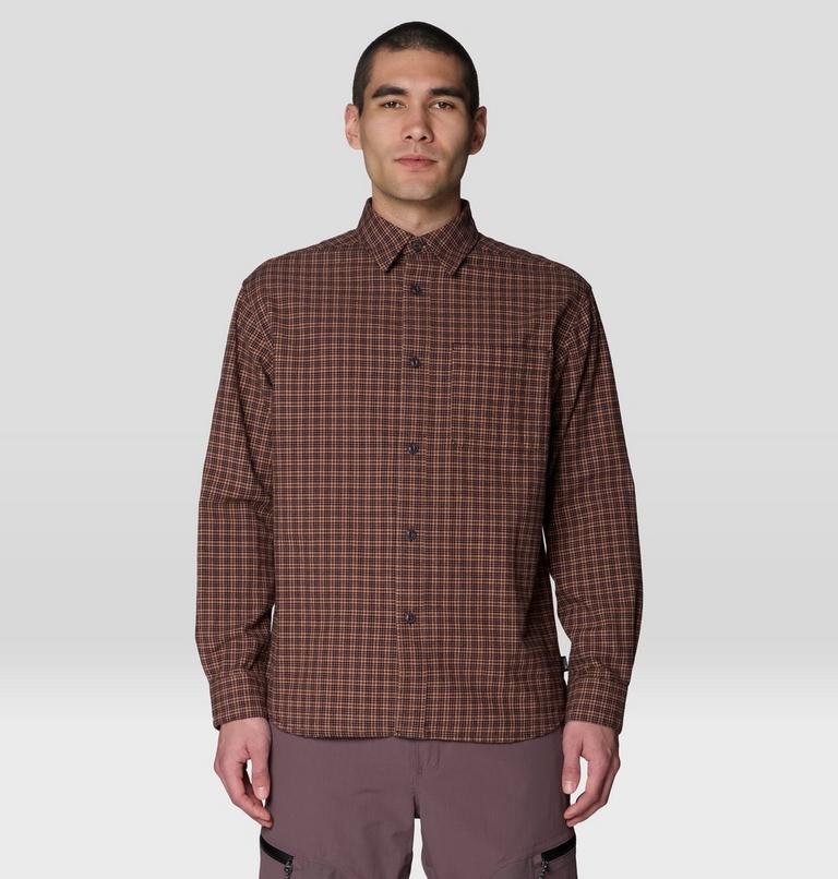 Men's Dusk Creek Relaxed, Color: Deep Mulberry Mini Check, image 5
