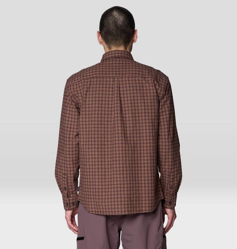 Men's Dusk Creek Relaxed, Color: Deep Mulberry Mini Check, image 3