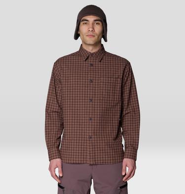 Men's Dusk Creek Relaxed, Color: Deep Mulberry Mini Check, image 9