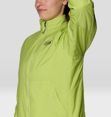 Women's Kor Alloy Jacket, Color: Bright Lichen, image 8