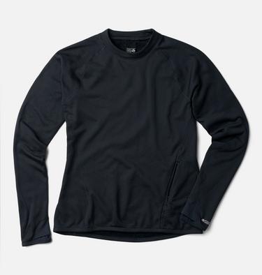 Women's AirMesh Long Sleeve Crew, Color: Dark Storm, image 10