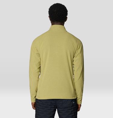 Men's Summit Grid Half Zip, Color: Forest Moss, image 6