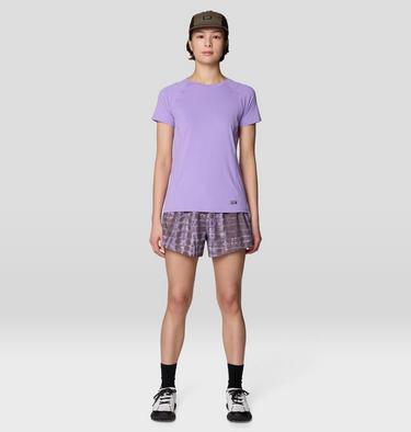 Women's Shade Lite Short, Color: Purple Sage Prismatic Print, image 14