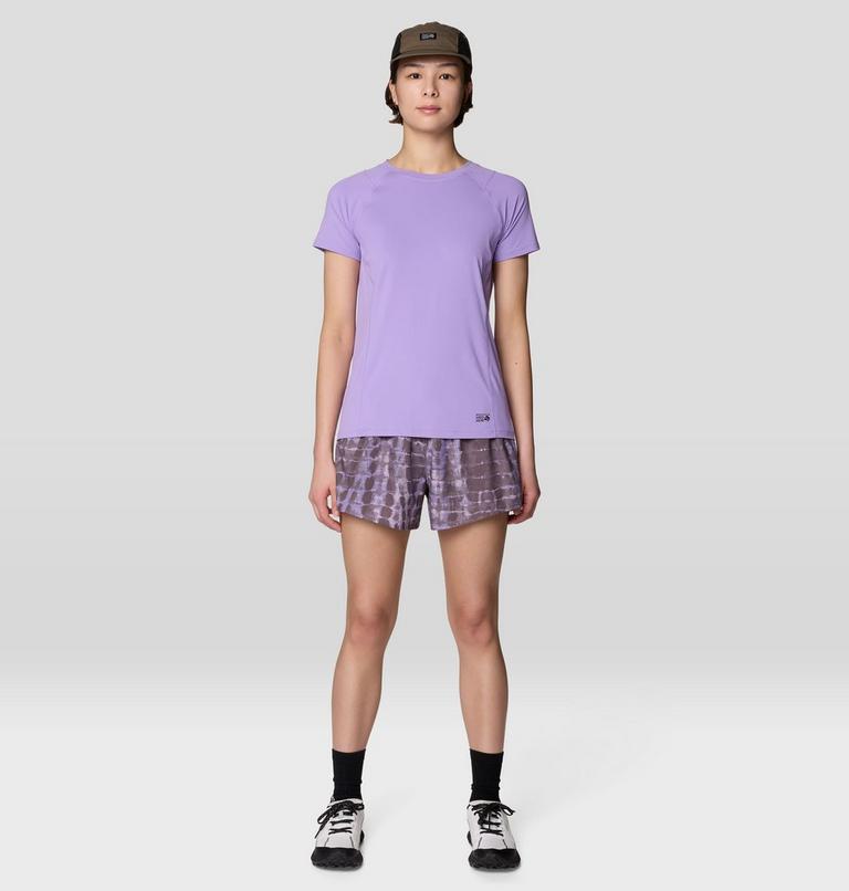 Women's Shade Lite Short, Color: Purple Sage Prismatic Print, image 2