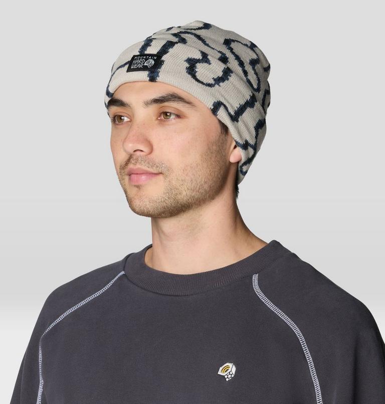 Town Square Jacquard Beanie, Color: Oyster Shell, image 4