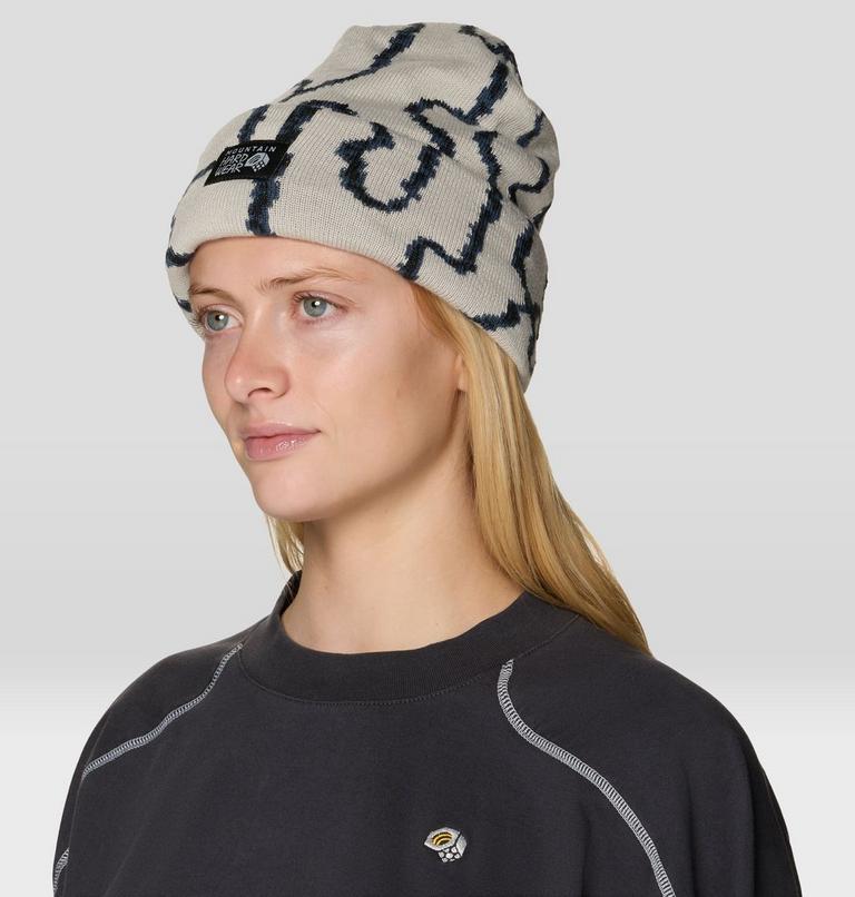 Town Square Jacquard Beanie, Color: Oyster Shell, image 7