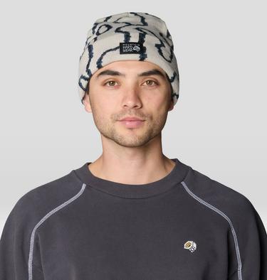 Town Square Jacquard Beanie, Color: Oyster Shell, image 3