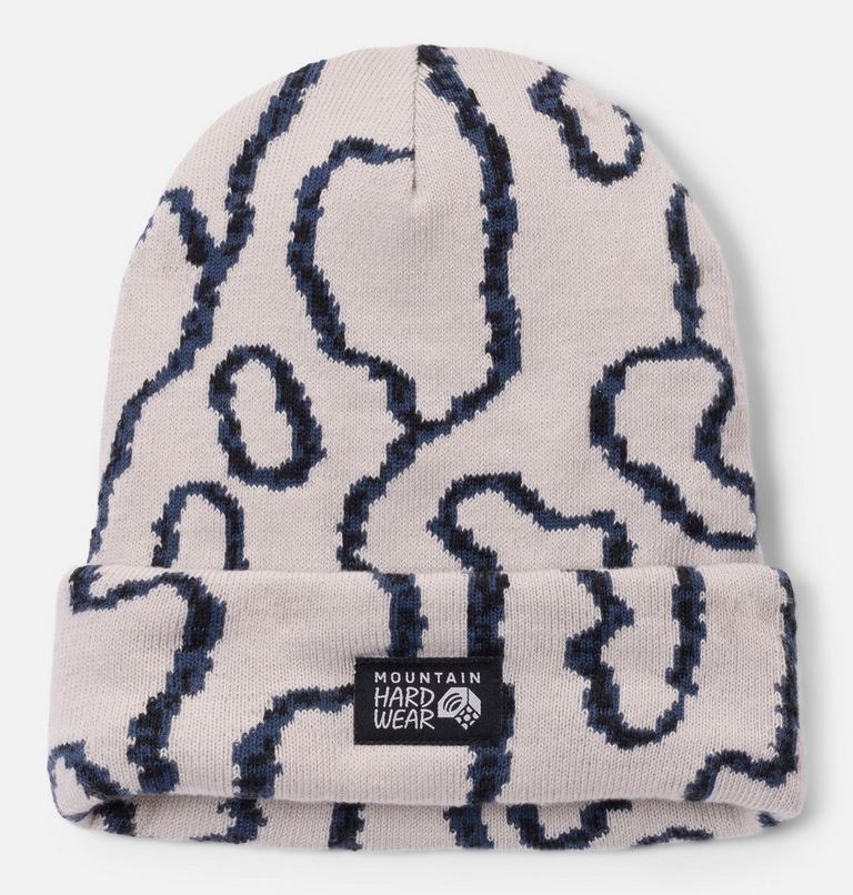 Town Square Jacquard Beanie, Color: Oyster Shell, image 2