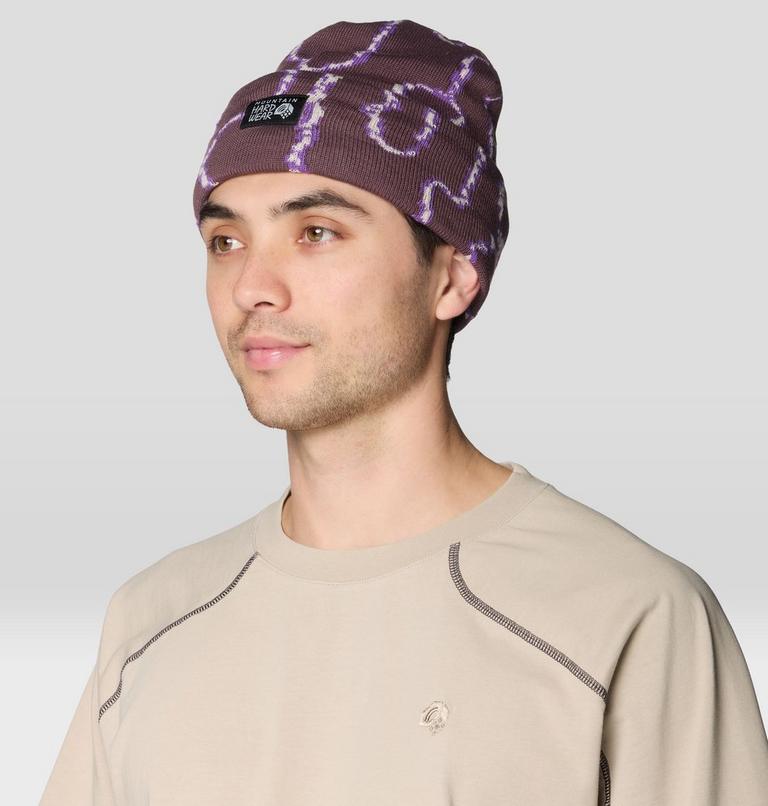 Town Square Jacquard Beanie, Color: Purple Sage, image 4