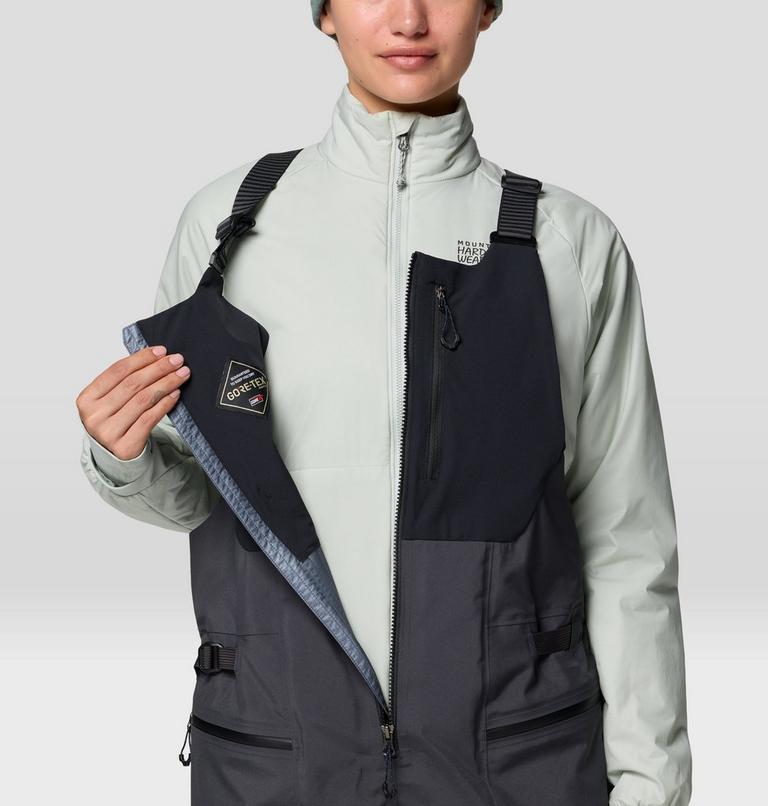 Women's Mythogen GORE-TEX&reg; PRO Bib, Color: Shark, image 6