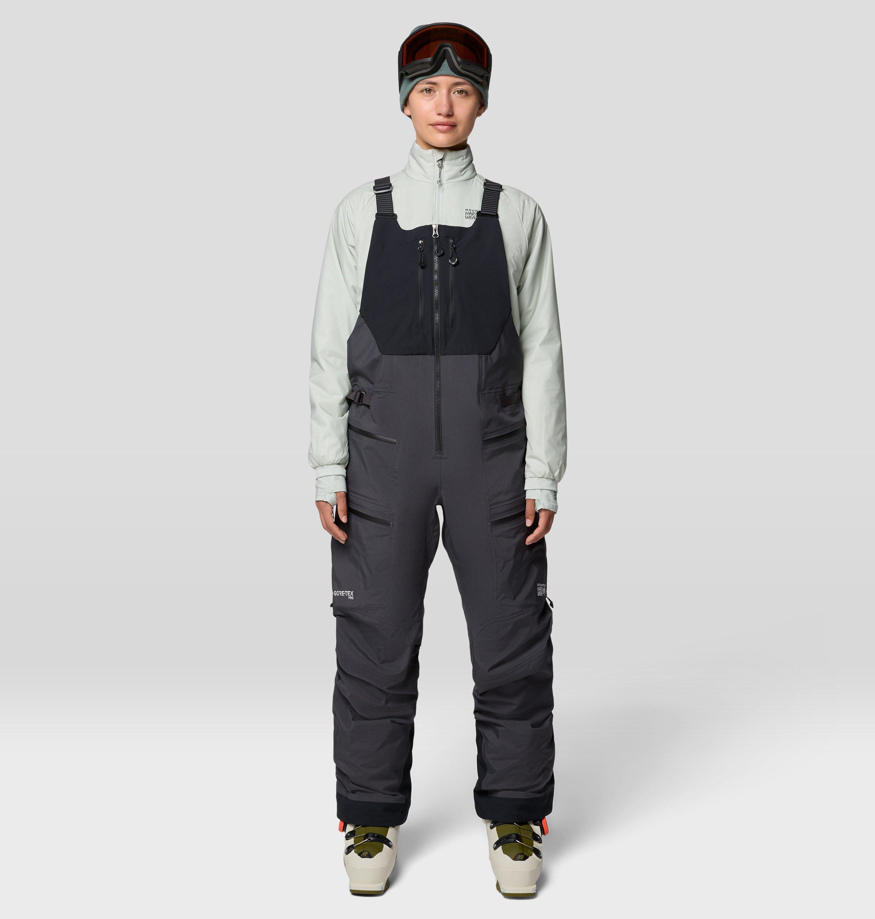 Mountain Hardwear Women's Mythogen GORE-TEX PRO Bib - L - Black