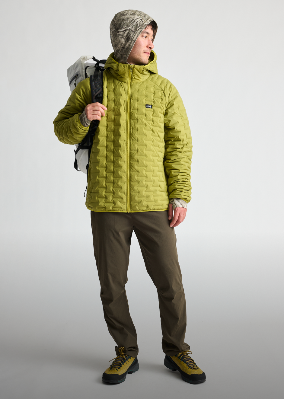 Men’s StretchDown™ Light Hooded Jacket
