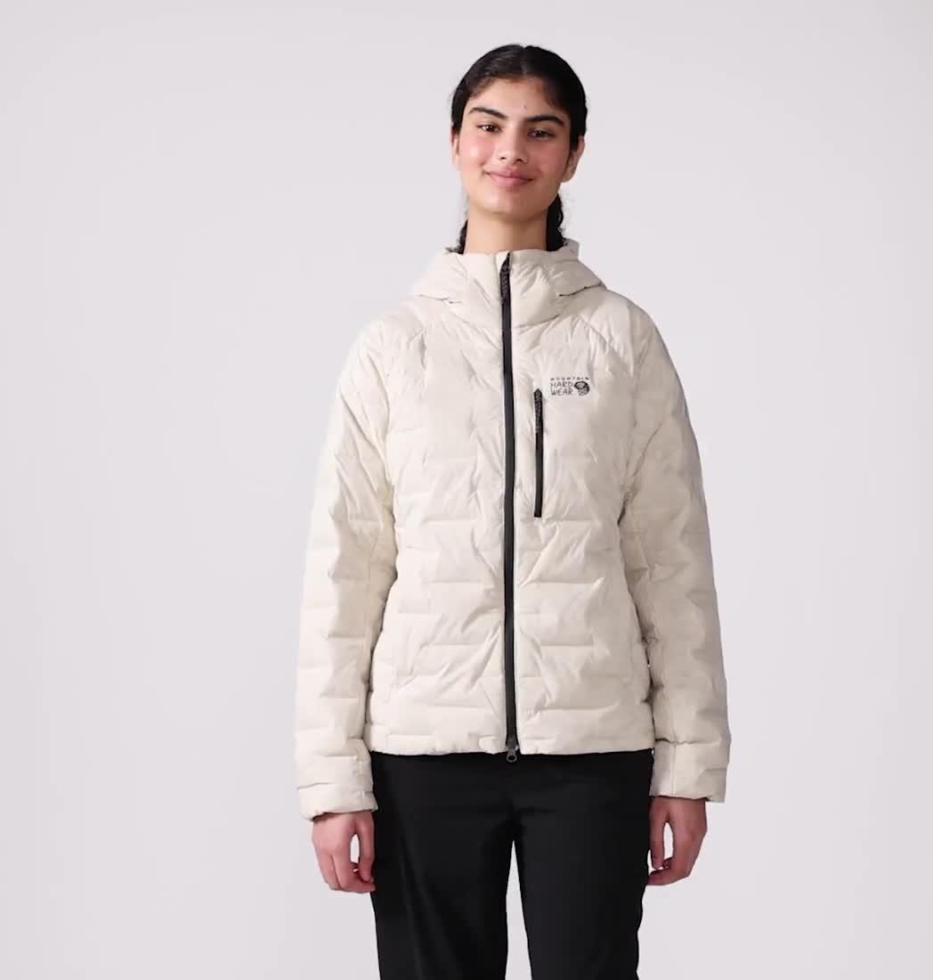 Chandail à capuchon Stretchdown Femme, Color: Wild Oyster