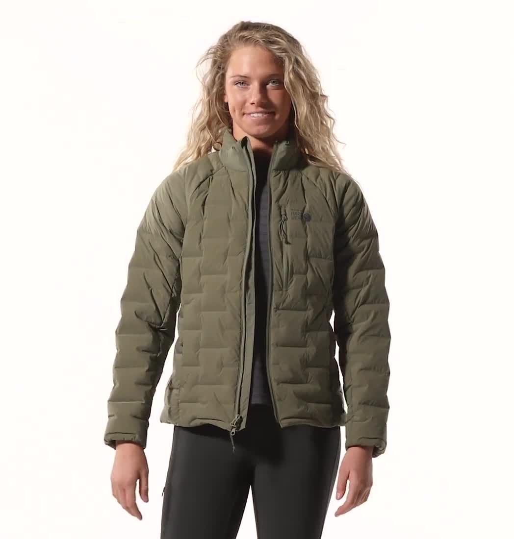 Women's Stretchdown Jacket, Color: Stone Green