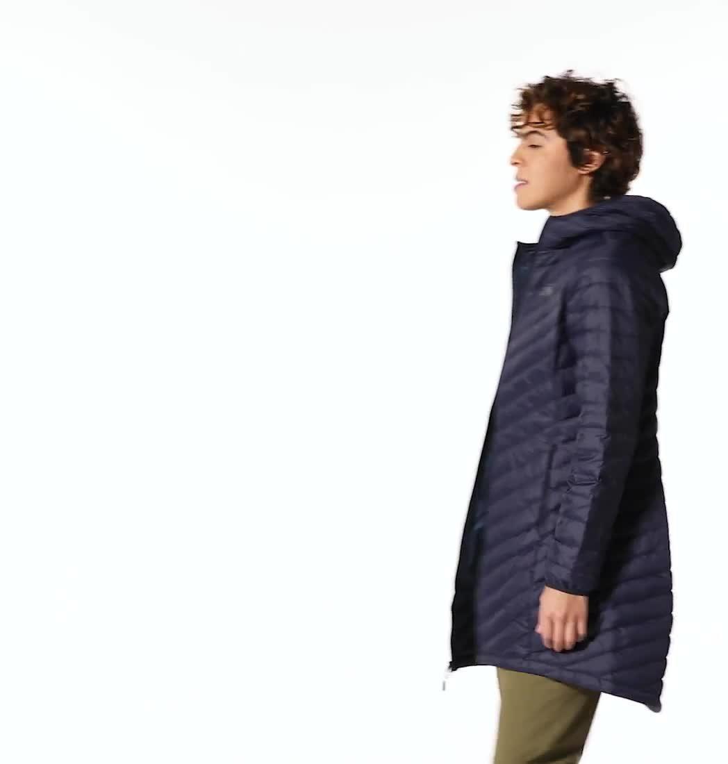 Women's Glen Alpine Down Parka, Color: Dark Zinc