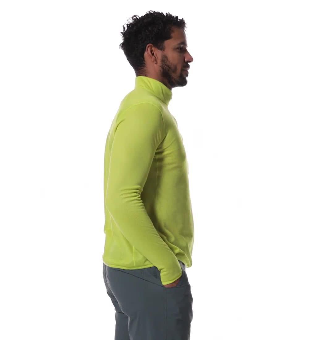 Chandail avec demi-fermeture &eacute;clair AirMesh Homme, Color: Starfruit