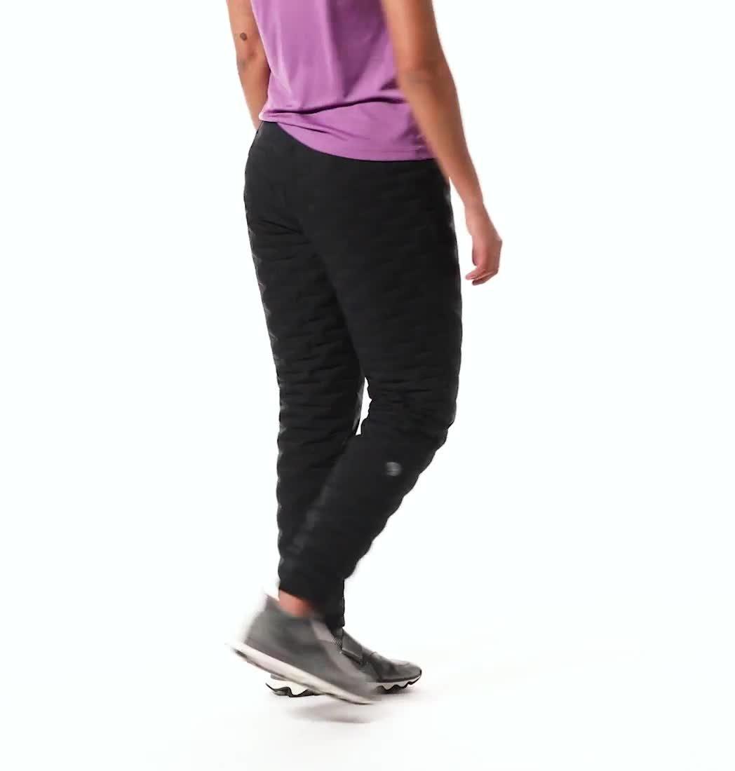 Pantalon Stretchdown Femme, Color: Black