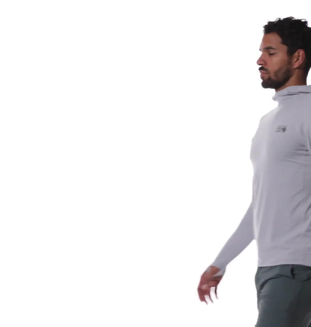 Men's Crater Lake Hoody, Color: Glacial