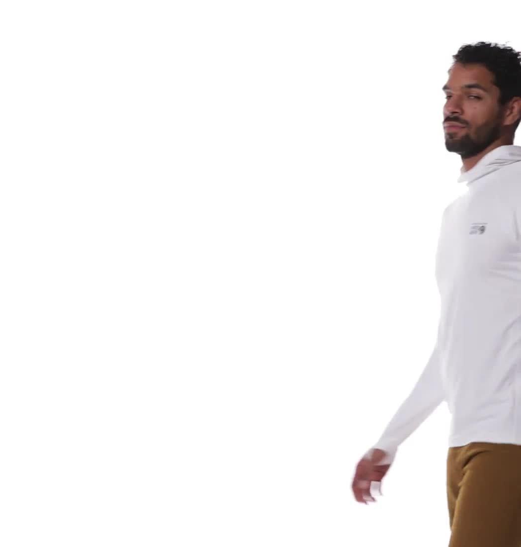 Men's Crater Lake Hoody, Color: Fogbank